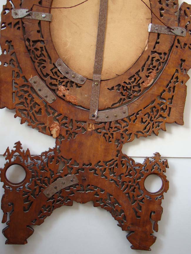 A fine and rare carved Chinese Export Wall Mirror circa 1850 — image 5